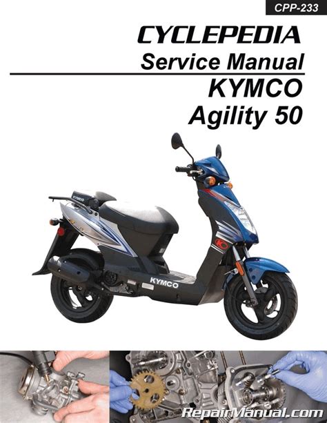 kymco agility 50 service manual